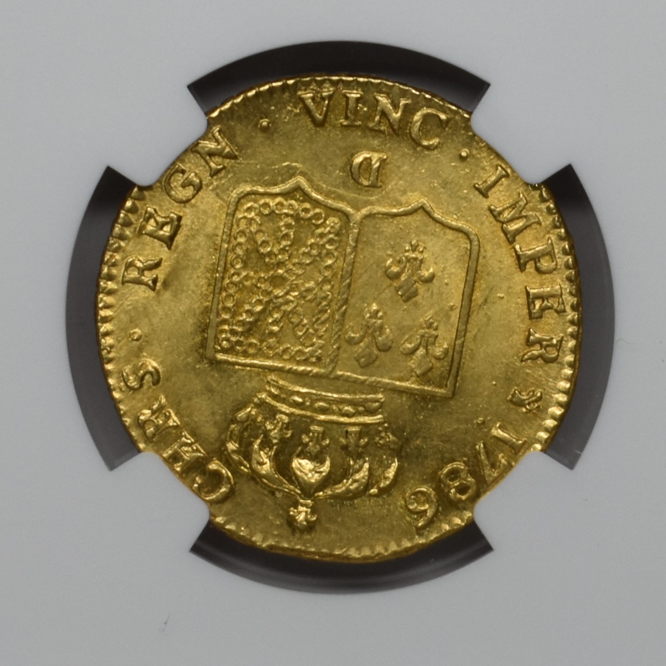 Sold】1786D年 ルイ16世 2ルイドール金貨 MS63 NGC | ソブリンパートナーズ