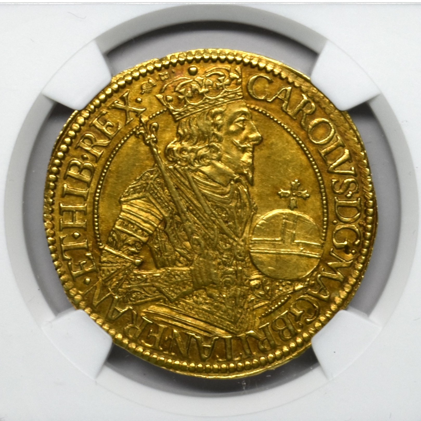Sold】スコットランド (1637-42)年 チャールズ1世 ユナイト金貨 Sold】スコットランド (1637-42)年 チャールズ1世 ユナイト金貨