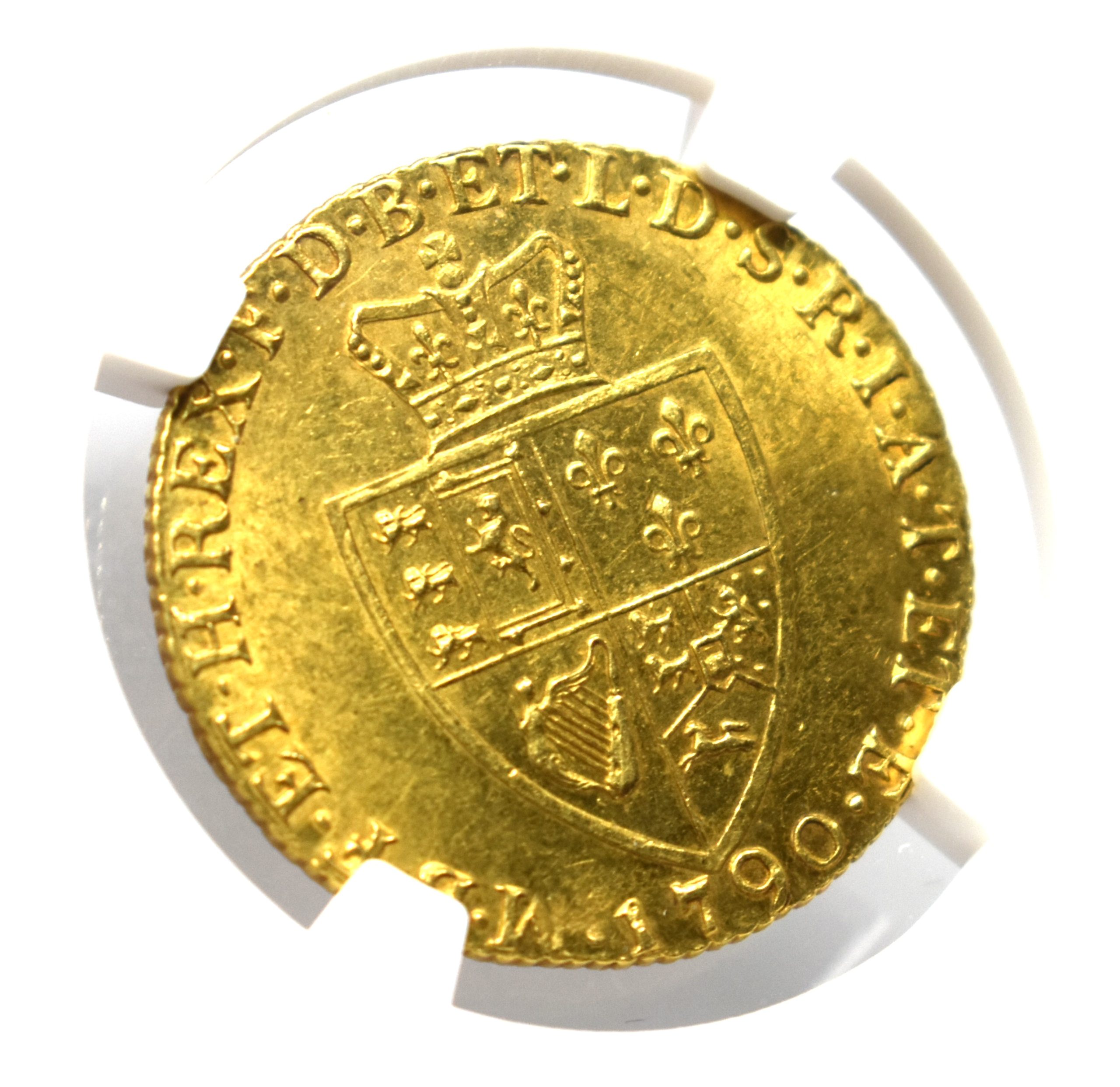 イギリス銀貨1800年ジョージ3世【PCGSAU58】1ペンス銀貨