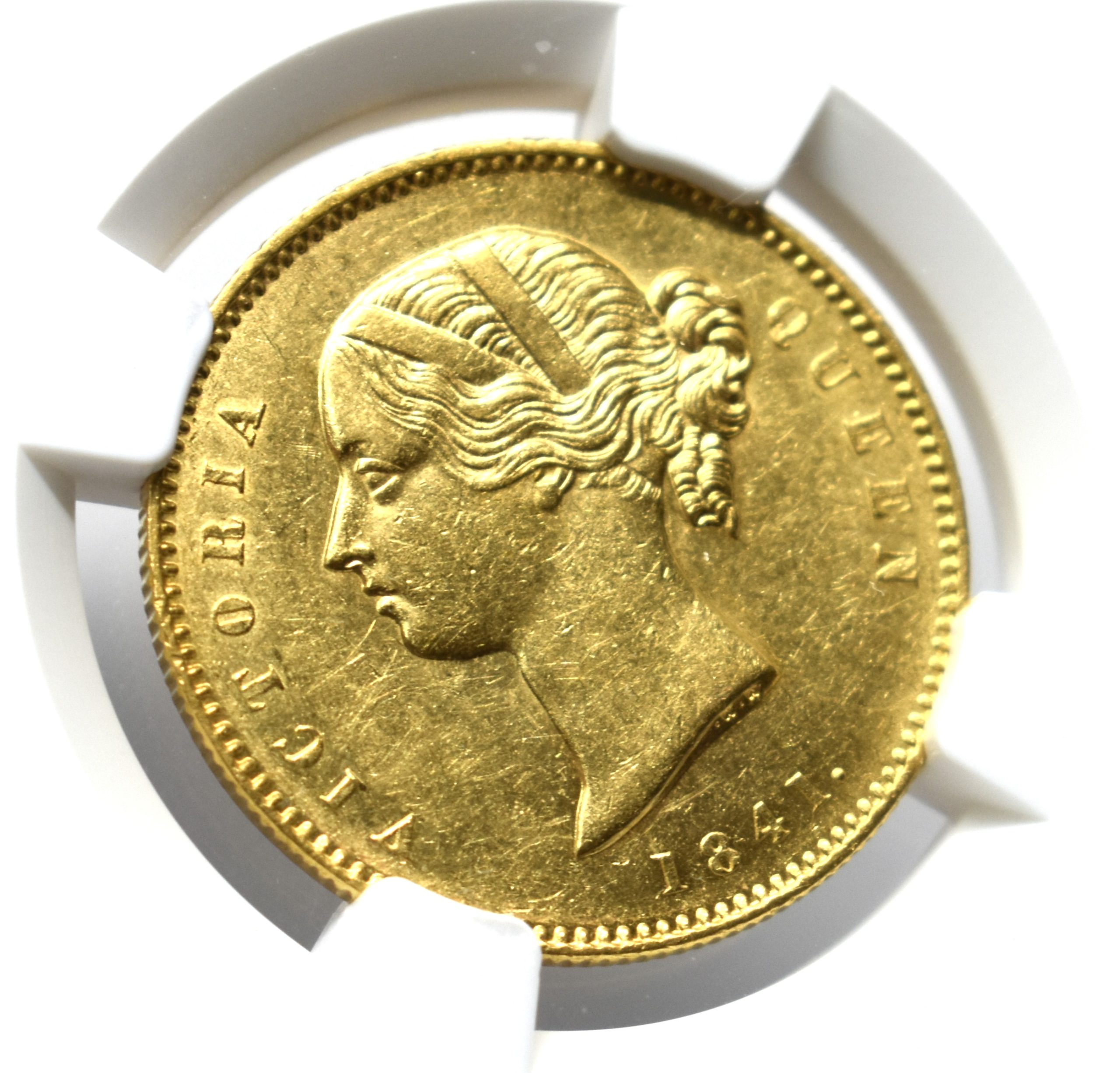 Sold】1841年 ヴィクトリア モハール金貨 Plain4タイプ MS62 NGC | ソブリンパートナーズ