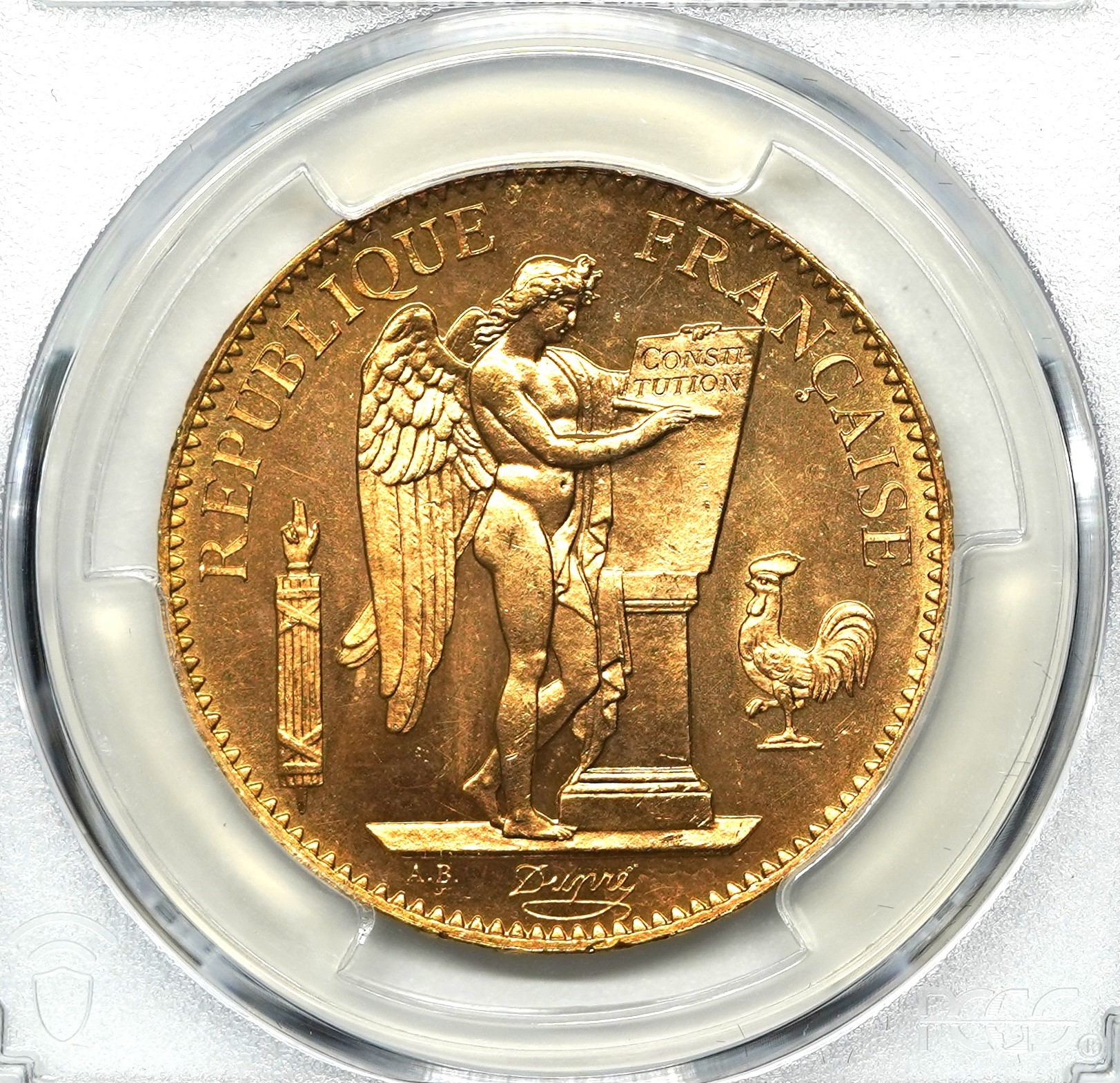 Sold】1910A フランス 100フラン金貨 MS64 NGC | ソブリンパートナーズ