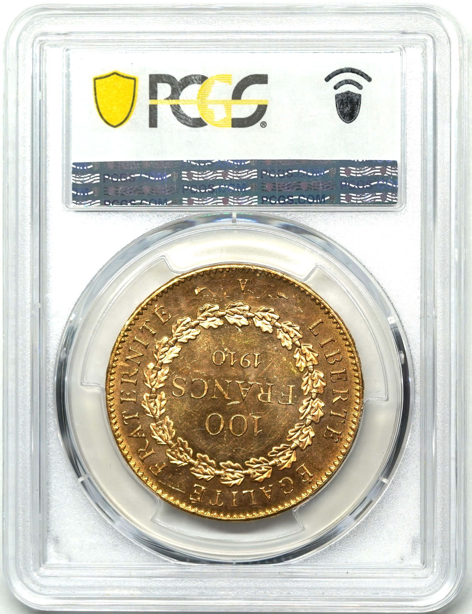 Sold】1910A フランス 100フラン金貨 MS64 NGC | ソブリンパートナーズ