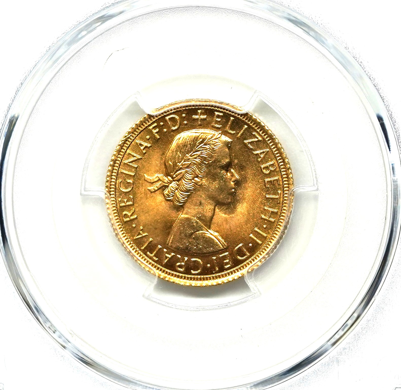 カナダ銀貨《1966年》ヤングエリザベス女王 1966年 ソブリン、エリザベス、H、デル、グラティア、