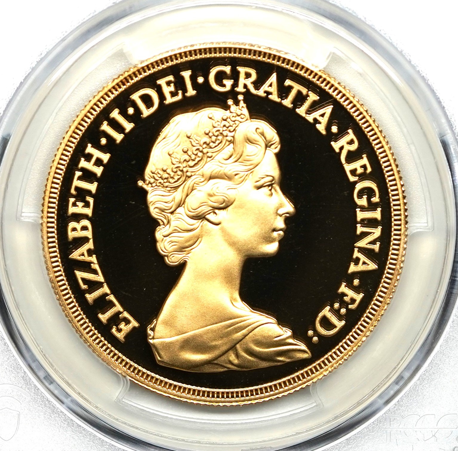 1980年 ヤングエリザベス 1⁄2ソブリン 金貨 NGC PF70UC 1980 【最高鑑定】1980 イギリス