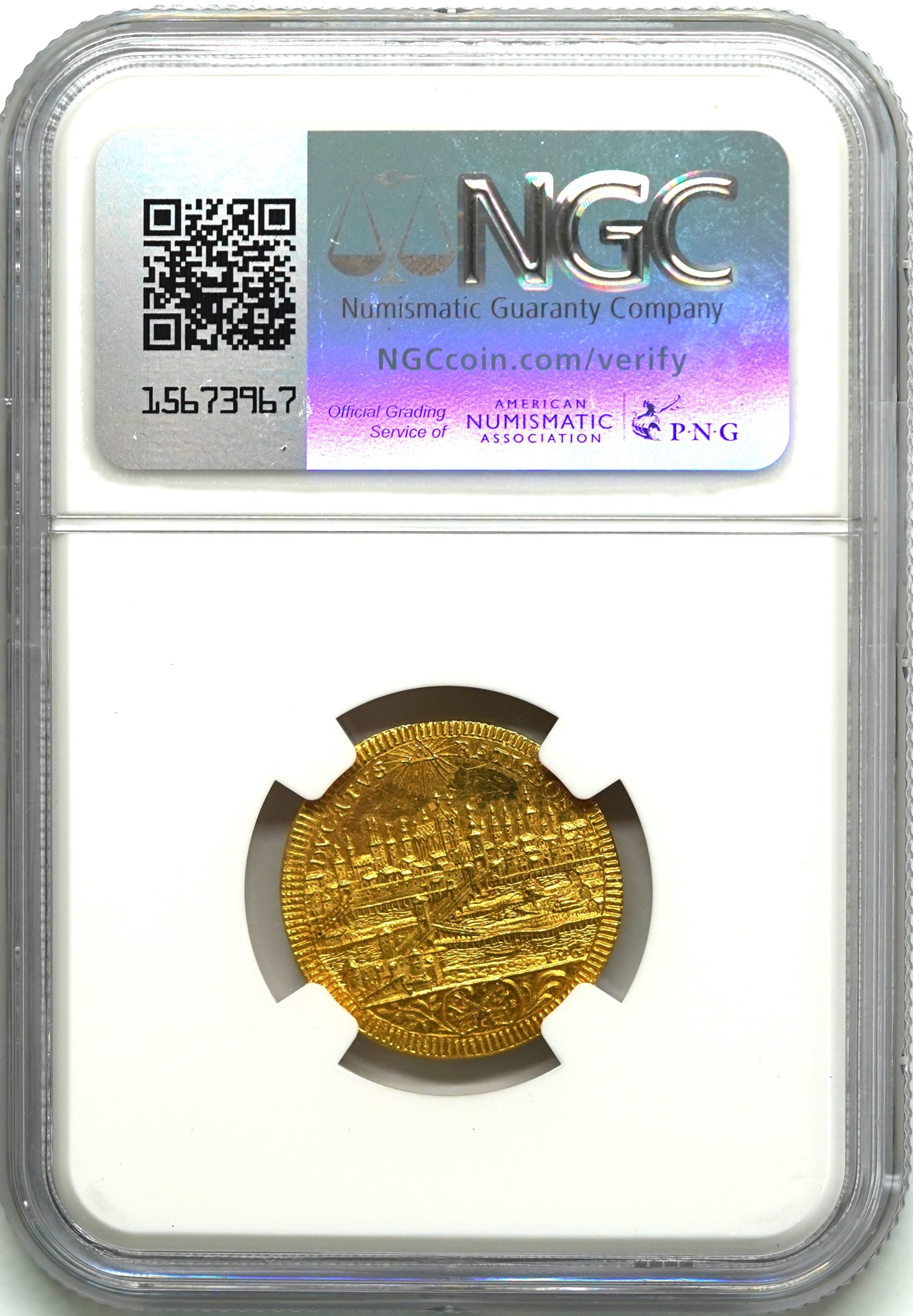 ☆上位21枚 レーゲンスブルク都市景観/フランツ1世☆ 1756年 ドイツ/神聖ローマ