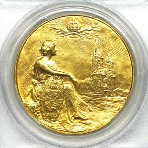 【ウィリアムワイオン作】イギリス 1831 ウィリアム4世 戴冠記念銀貨 シルバーメダル NGC AU58 カードOK 銀メダル「フリードリヒ・クルップ 1812-1912 - アルフレッド