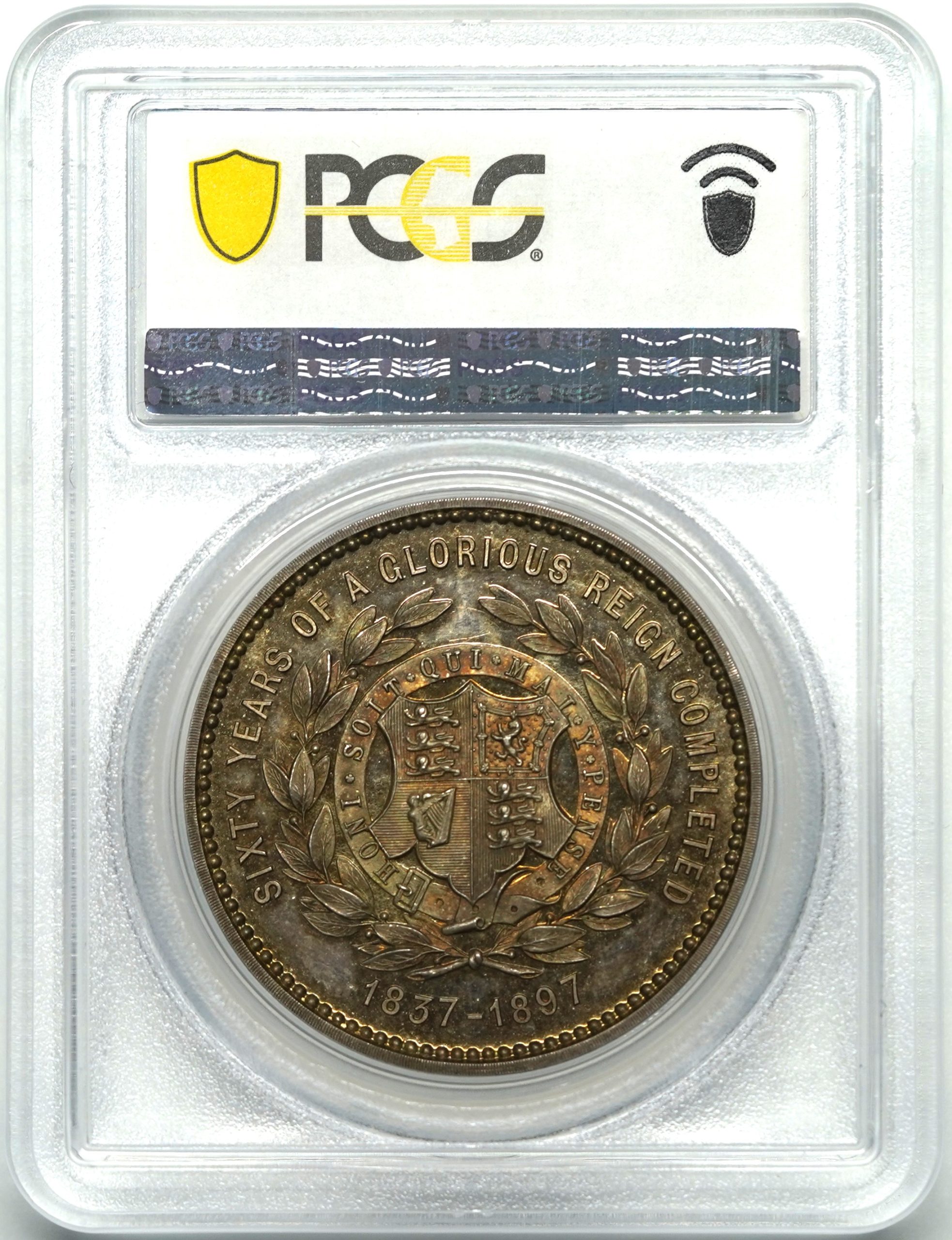 Sold】【トーンあり！！】1897年 ヴィクトリア 即位60年記念 銀メダル SP63 PCGS | ソブリンパートナーズ