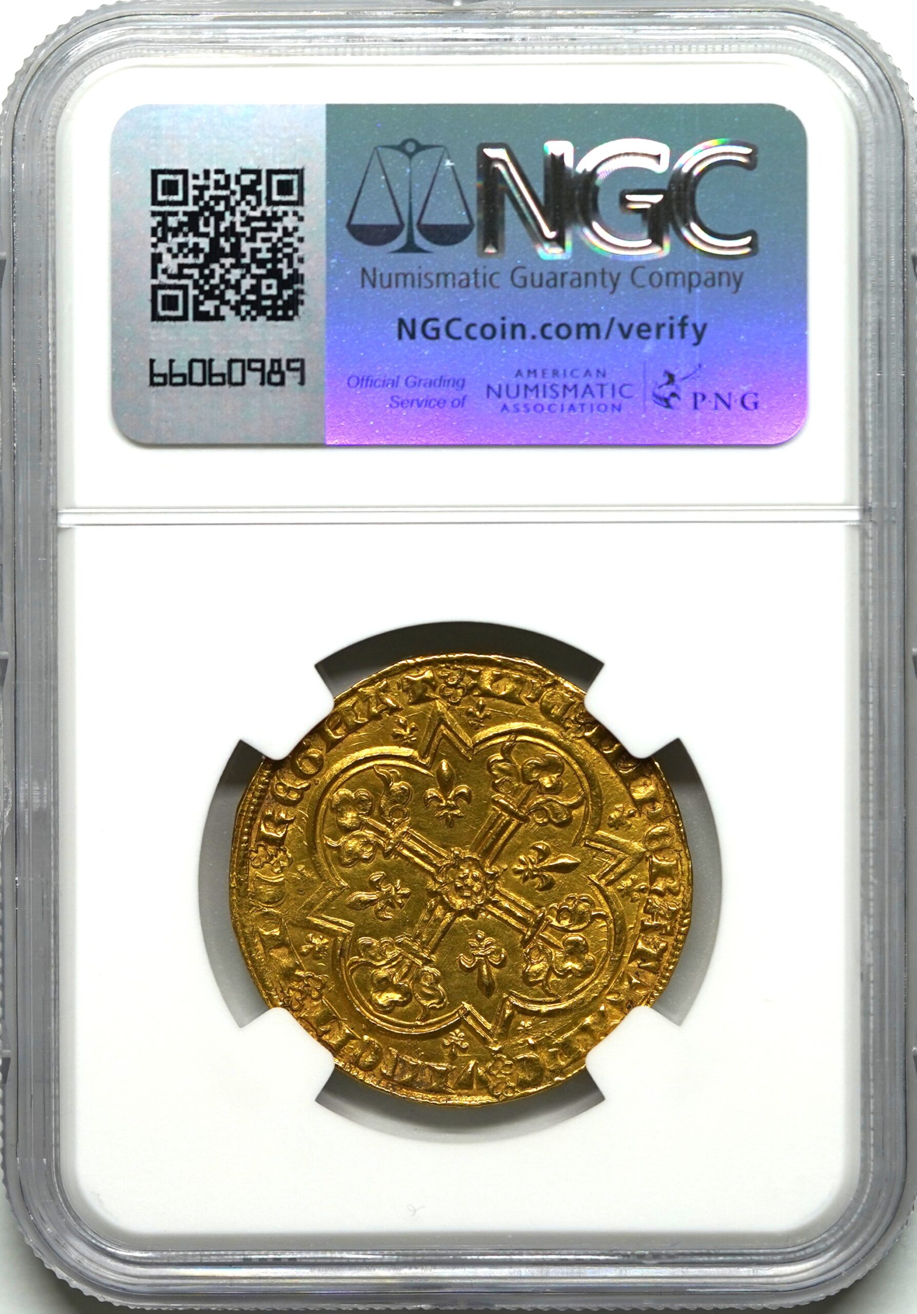 Sold】1350-64年 ジャン2世 ムートンドール金貨 MS62 NGC | ソブリンパートナーズ