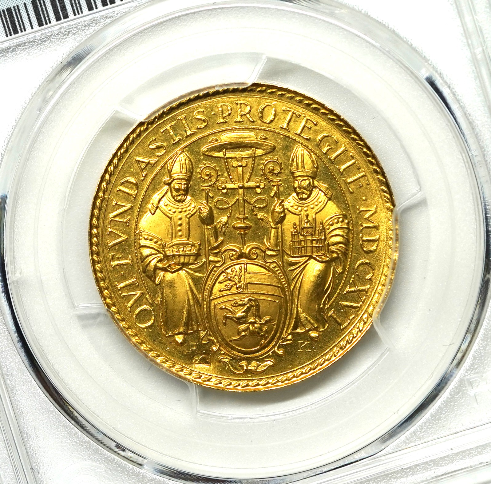 Sold】【最高鑑定！！】1928年 ザルツブルク大聖堂奉献300年記念 3ダカット 金メダル SP67 PCGS | ソブリンパートナーズ