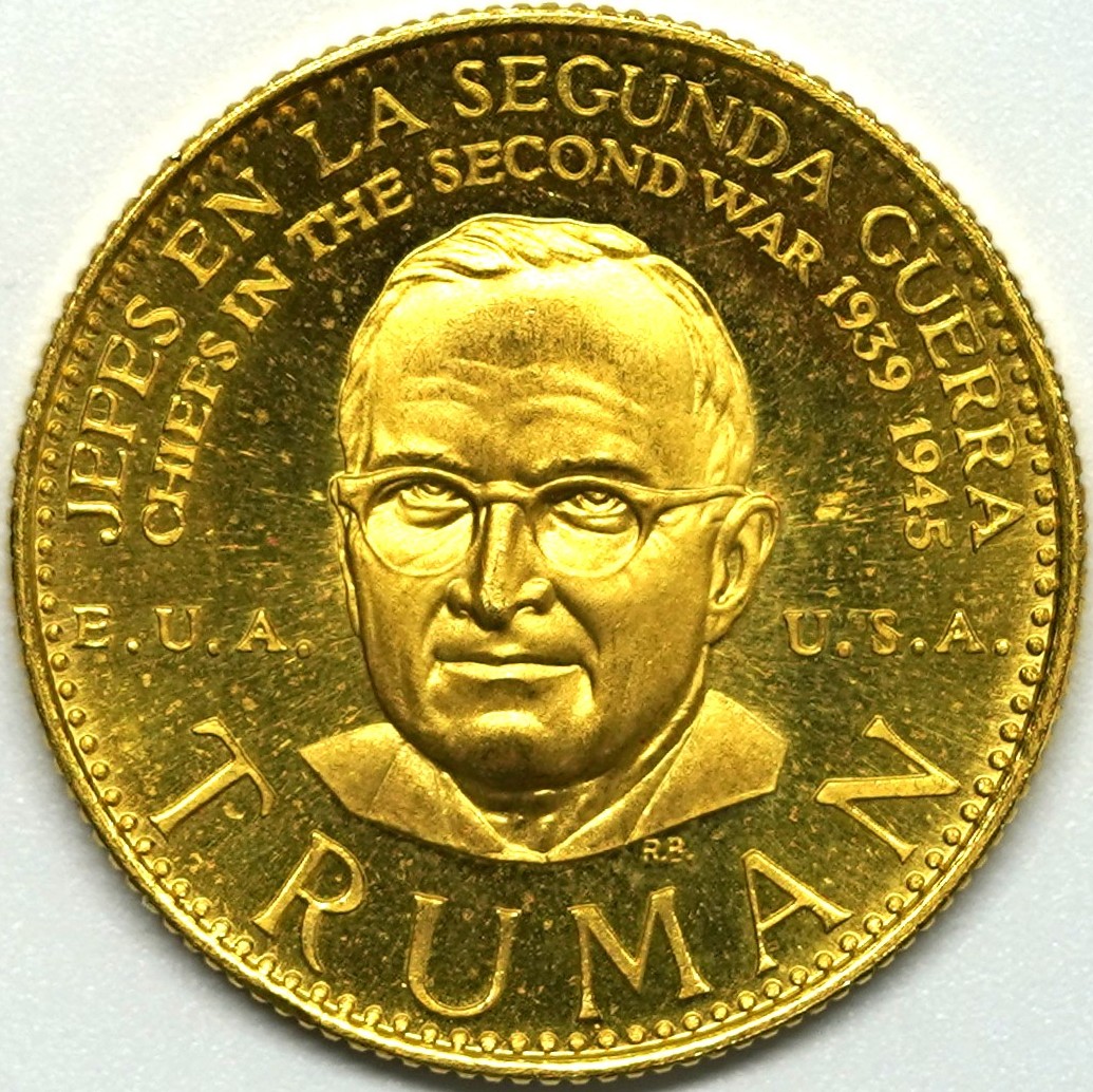 Sold】1957年 ヴェネズエラ 第二次世界大戦首脳陣 60ボリバレス 14枚セット (1枚22g) | ソブリンパートナーズ