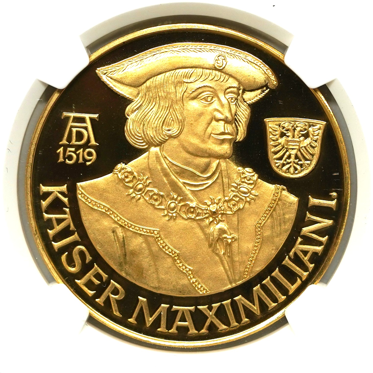 Sold】1971年 マクシミリアン1世 ニュルンベルク都市景観 10ダカット