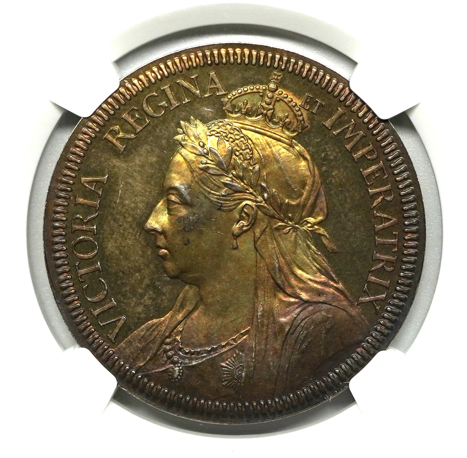 Sold】1887年 ヴィクトリア 即位50年記念及び帝国研究所設立記念