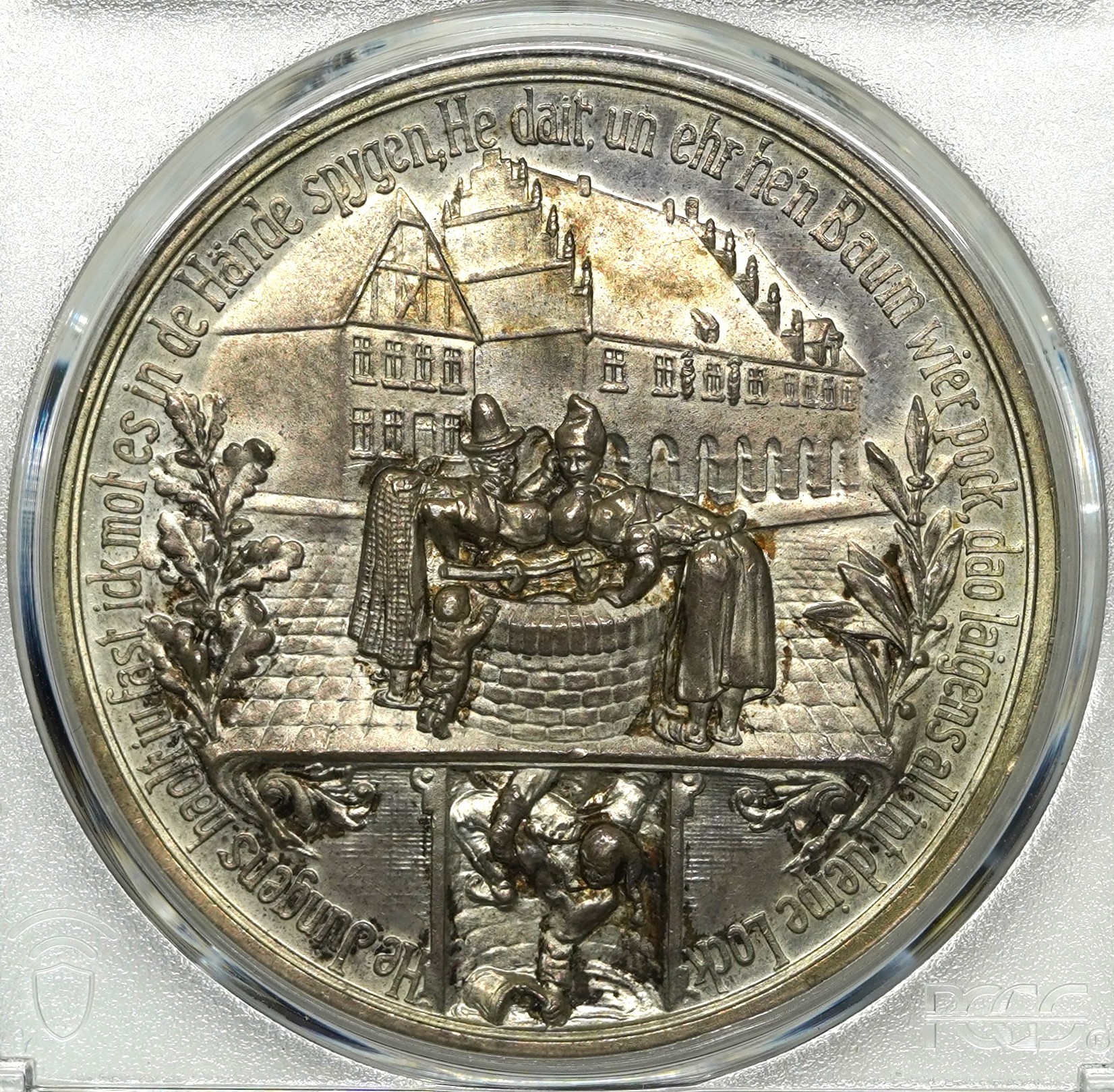 1924年 ベックム 都市景観 銀メダル SP65 PCGS | ソブリンパートナーズ